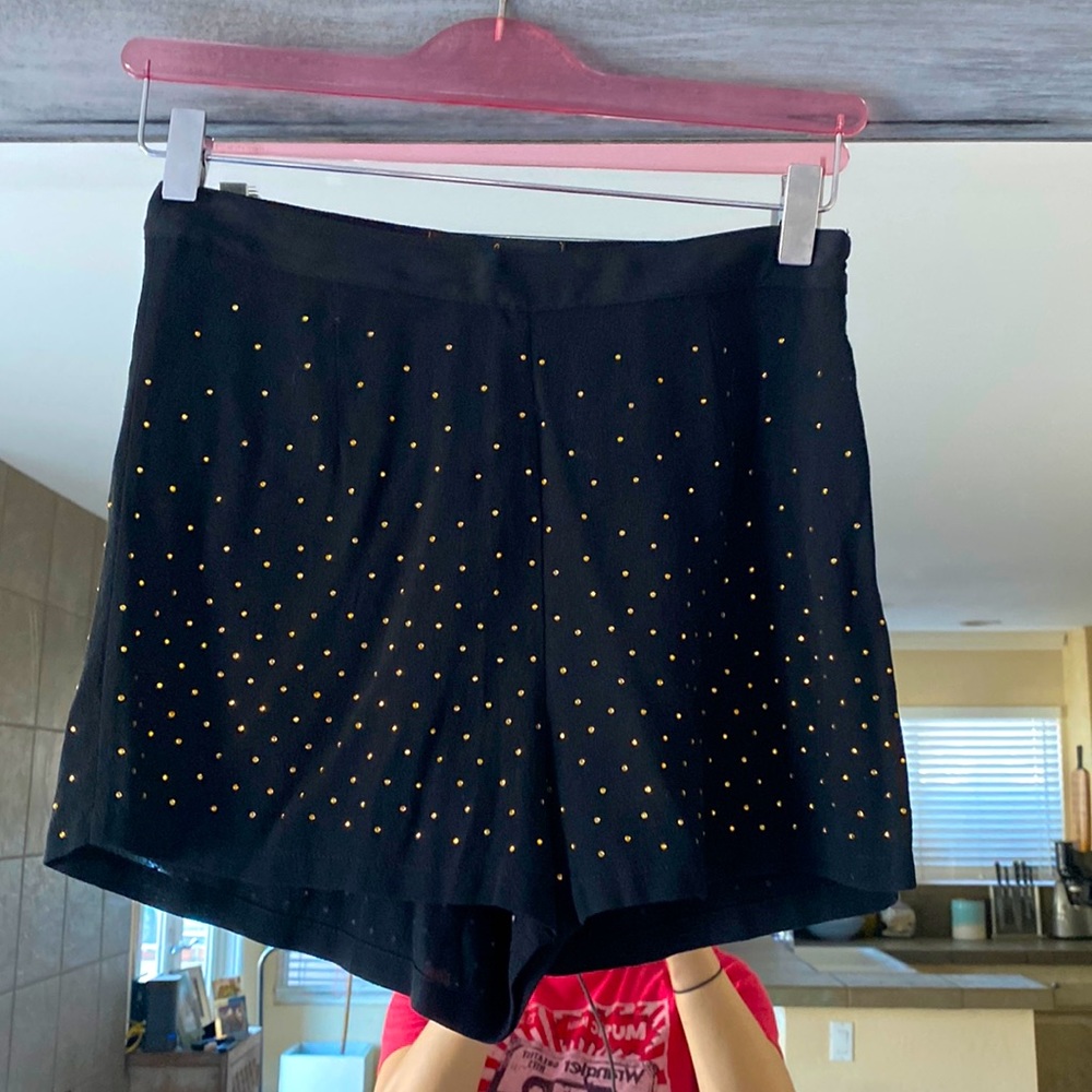 Jack By BB Dakota Black gold dress up skirt
